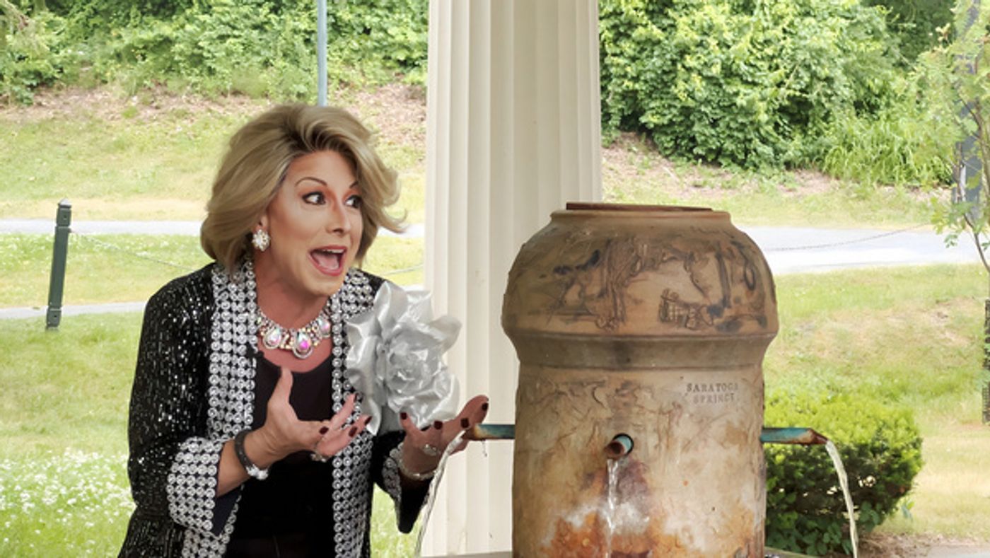 Photos: First Look at Joe Posa as Joan Rivers in THE B**CH IS BACK FOR HER 90TH BIRTHDAY  Image