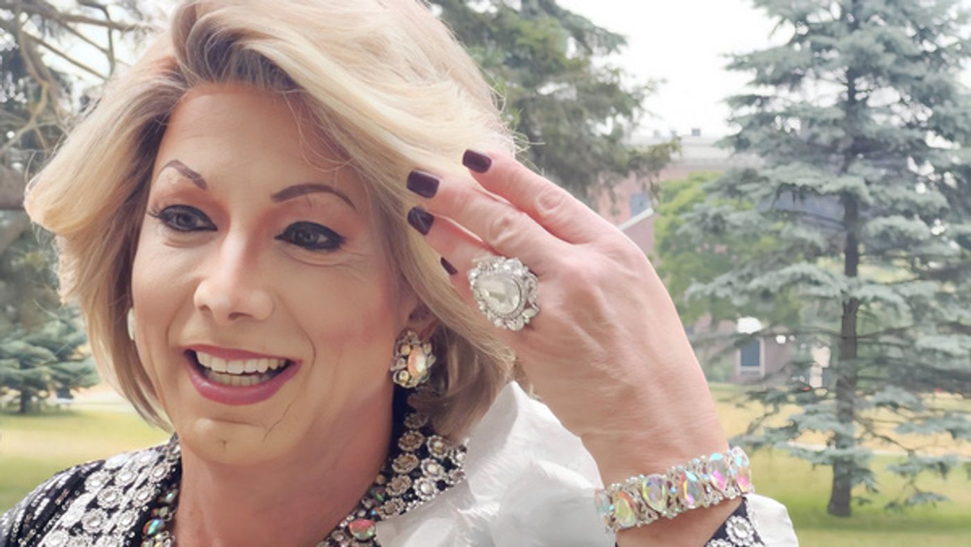 Photos: First Look at Joe Posa as Joan Rivers in THE B**CH IS BACK FOR HER 90TH BIRTHDAY  Image