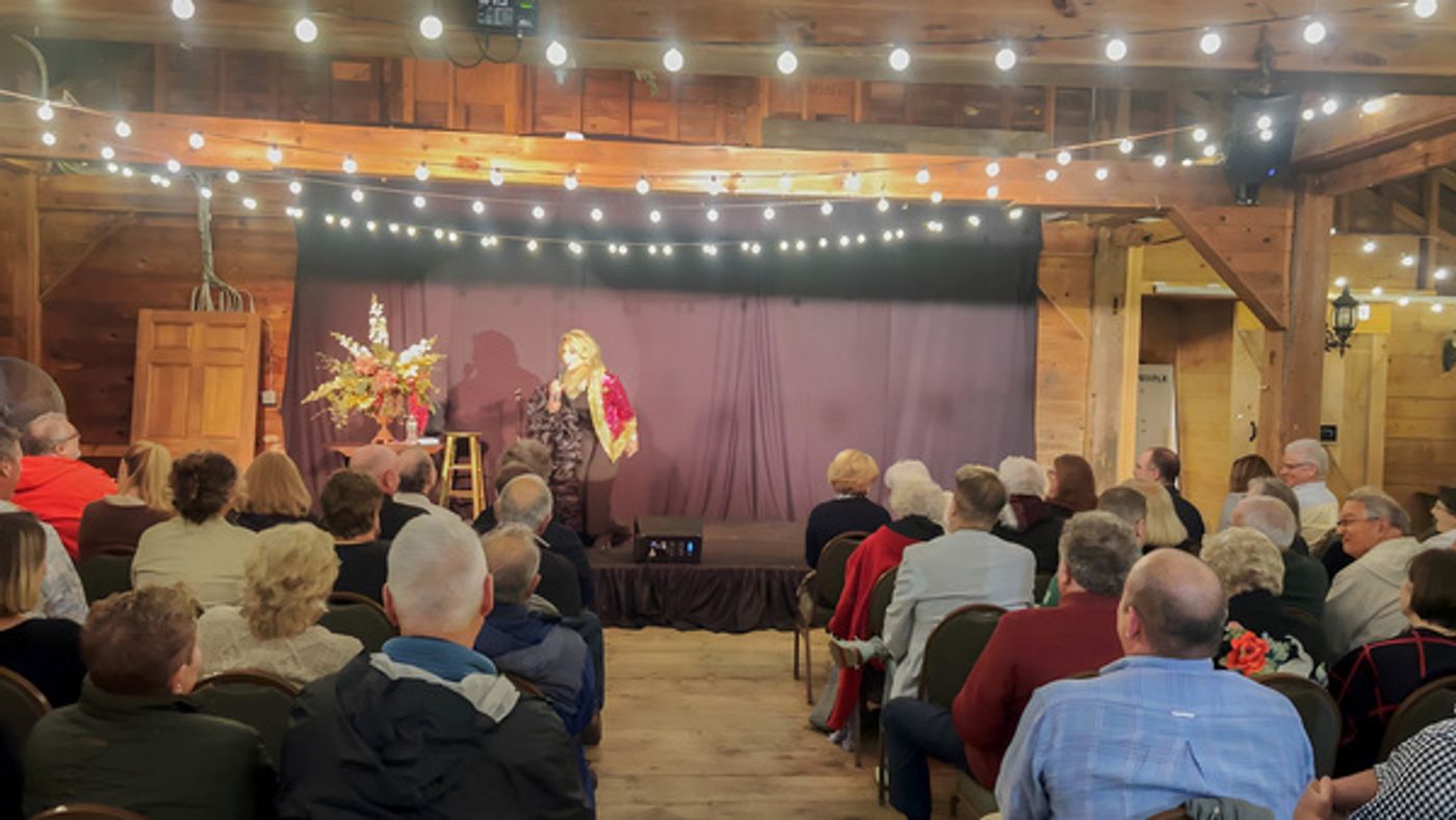 Photos: First Look at Joe Posa as Joan Rivers in THE B**CH IS BACK FOR HER 90TH BIRTHDAY  Image