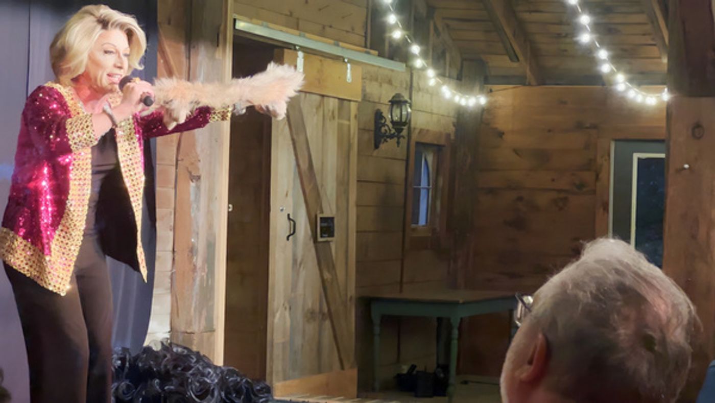 Photos: First Look at Joe Posa as Joan Rivers in THE B**CH IS BACK FOR HER 90TH BIRTHDAY  Image