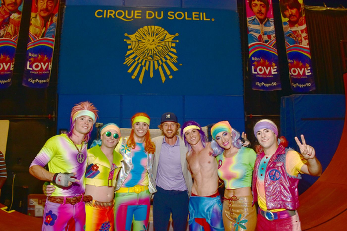 Photos: Owen Wilson Visits THE BEATLES LOVE at The Mirage Hotel & Casino Photos: Owen Wilson Visits THE BEATLES LOVE at The Mirage Hotel & Casino Image