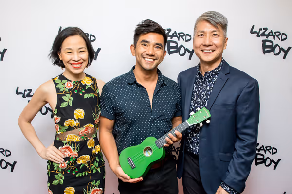 Lia Chang, Aaron J. Albano, and Jason Ma Photo