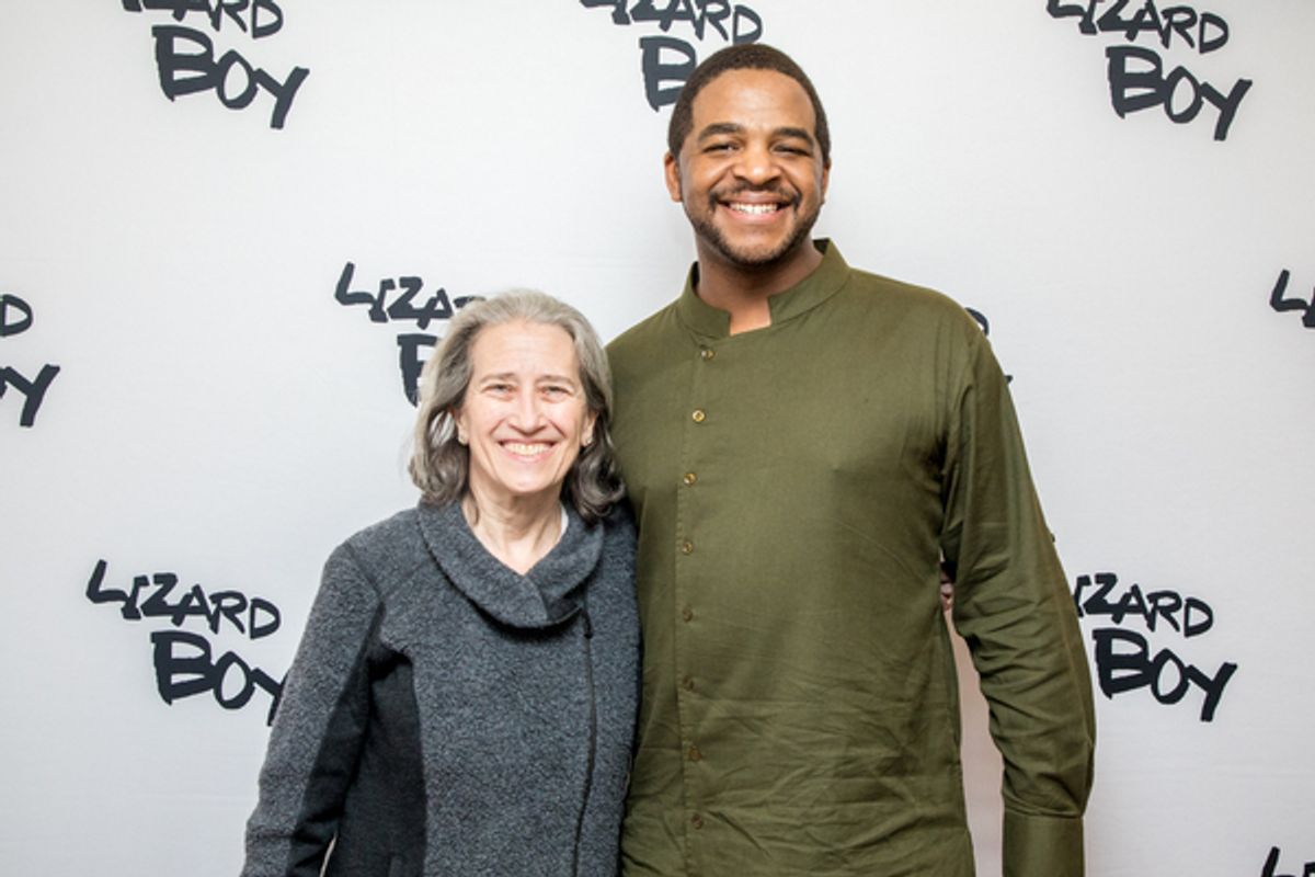 Jane Dubin and Blair Russell at 