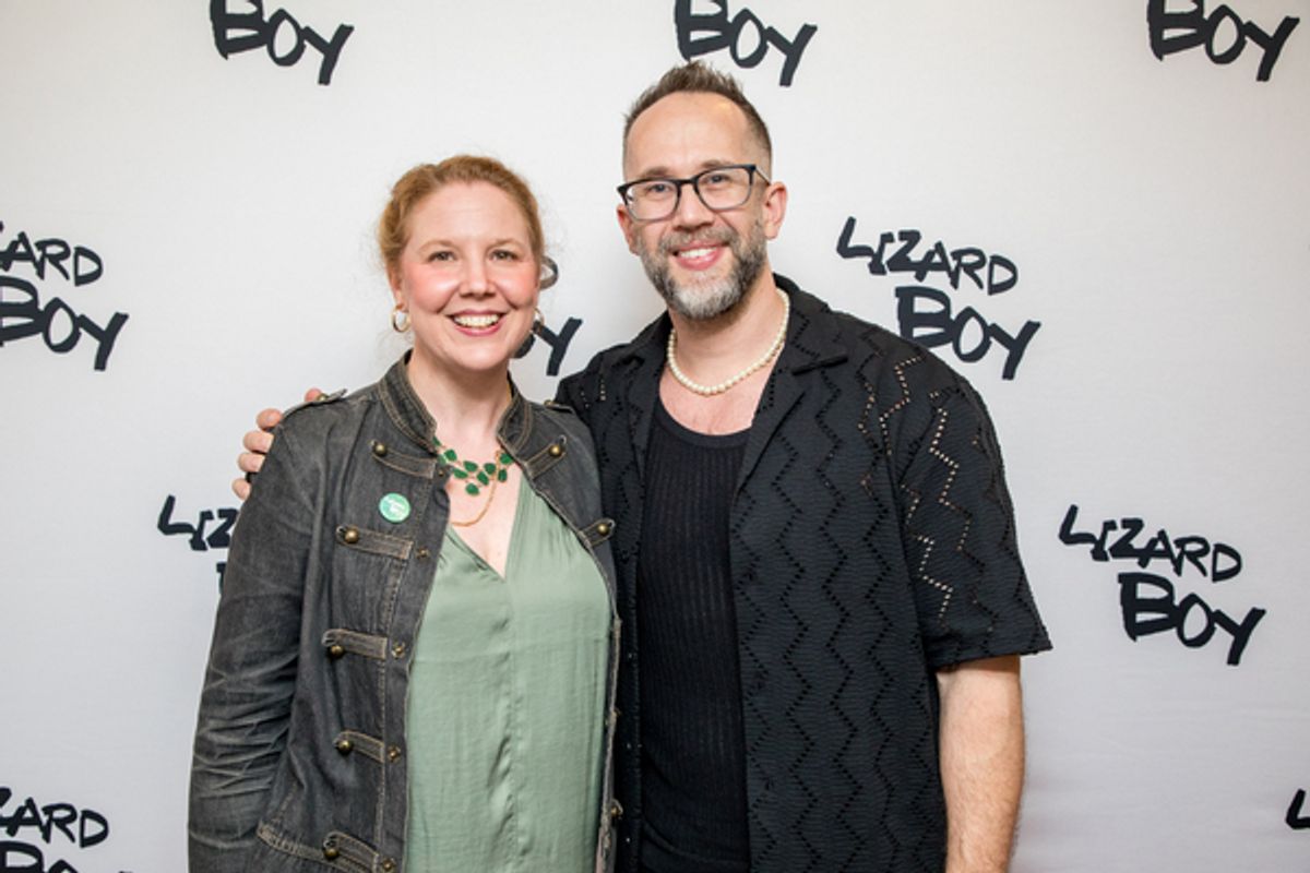 Cara Reichel and Brandon Ivie at 