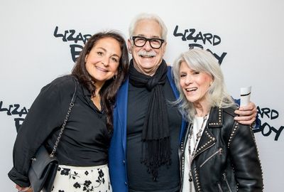 Dawn Smalberg, Richard WInkler, and Jamie DeRoy Photo