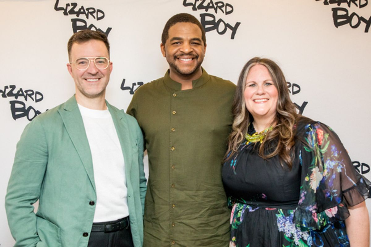 Matthew Schneider, Blair Russell, and Carolyn D. Miller at 