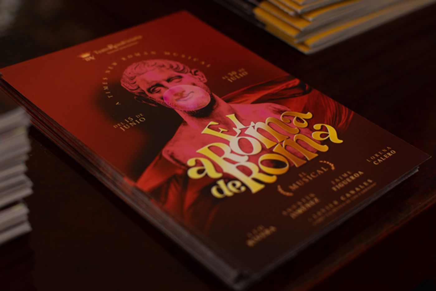 PHOTO FLASH: Nuevas imágenes de EL AROMA DE ROMA en Madrid PHOTO FLASH: Nuevas imágenes de EL AROMA DE ROMA en Madrid Image