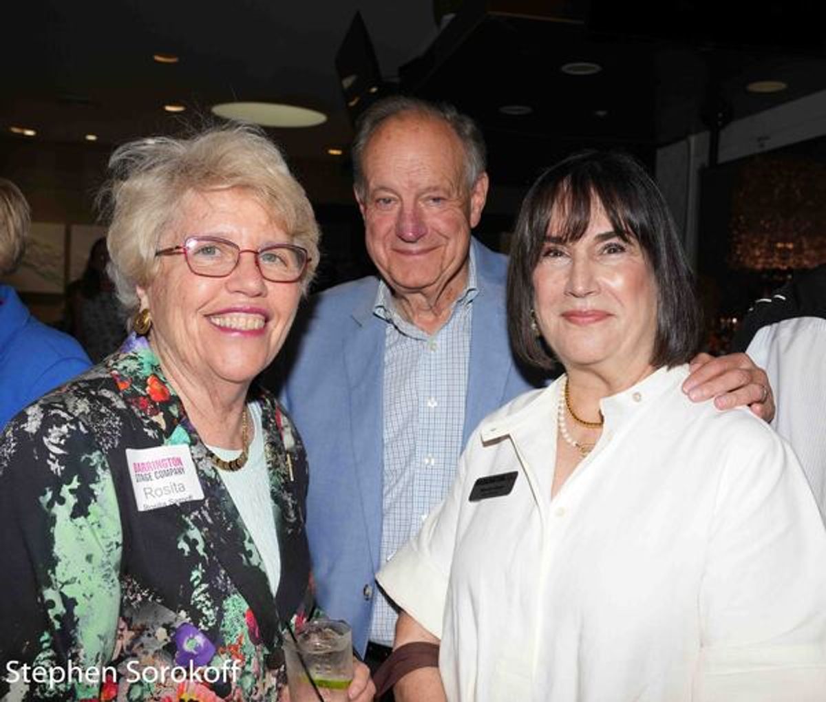 Rosita Sarnoff, Board Emeritus, Marita Glodt, Pres. Board of Trustees, David Glodt at 