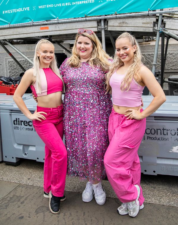 Grace Hopkins, Leanne Jones and Amelie Varennes-Cooke  Photo