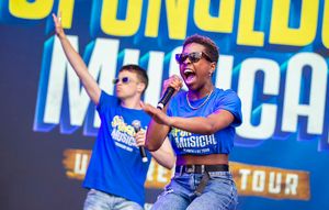 Lewis Cornay and Chrissie Bhima Photo