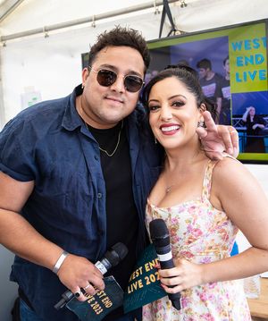 Tim Mahedran and Hiba Elchikhe  Photo