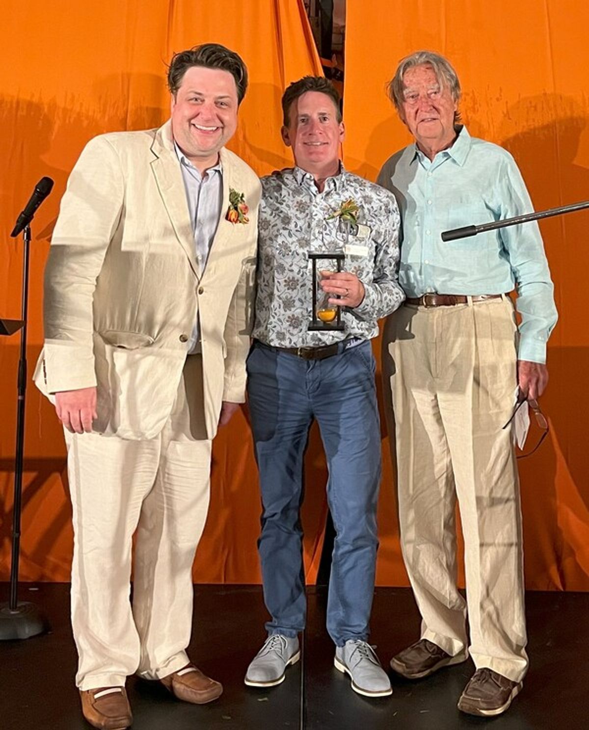 Stuart Landon, Chris Baldrige, and Nicholas Hughes  at 