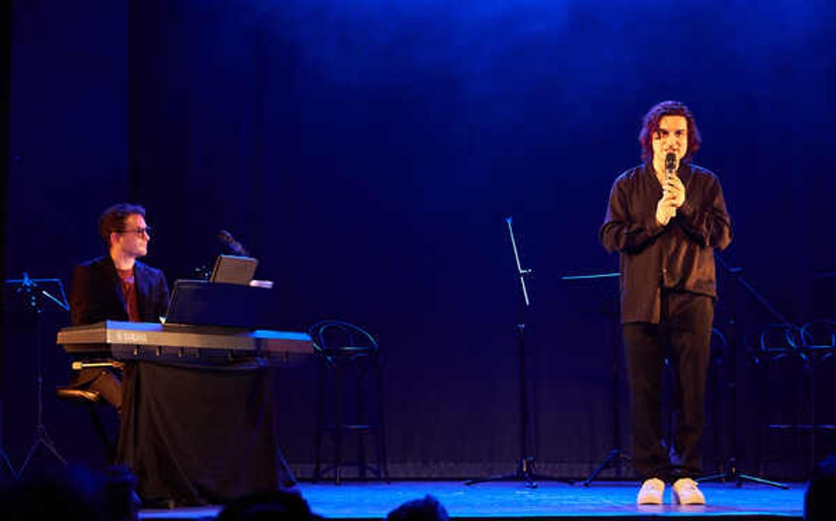 Alberto Frías y Dustin Calderón at 