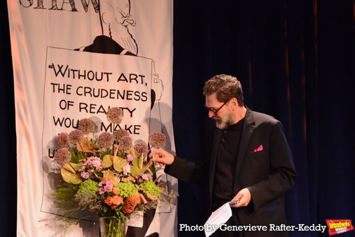 David Staller at Photos: Inside the MAN AND SUPERMAN Benefit Reading at Gingold Theatrical Group