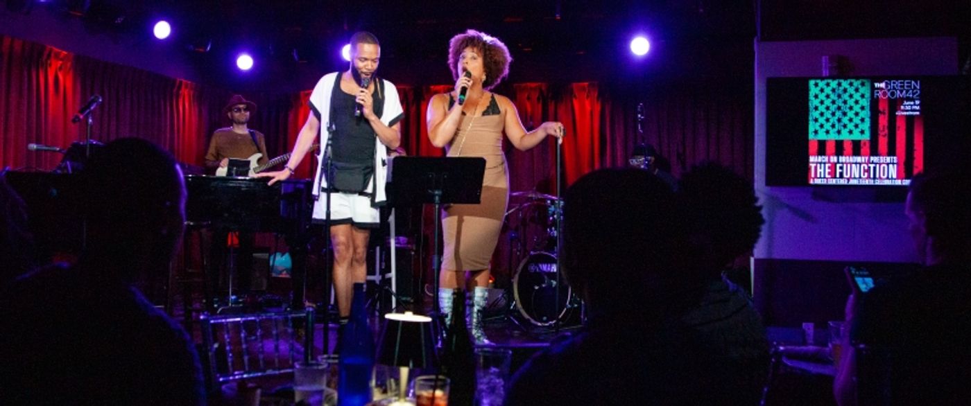 Photo Flash: The Function Had A Function For Our Newly Created Holiday with THE FUNCTION: A JUNETEENTH CELEBRATION At The Green Room 42  Image