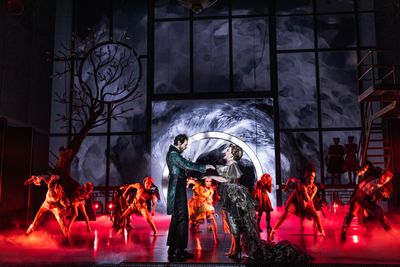 Adam Godley, Jennifer Simard and Company Photo