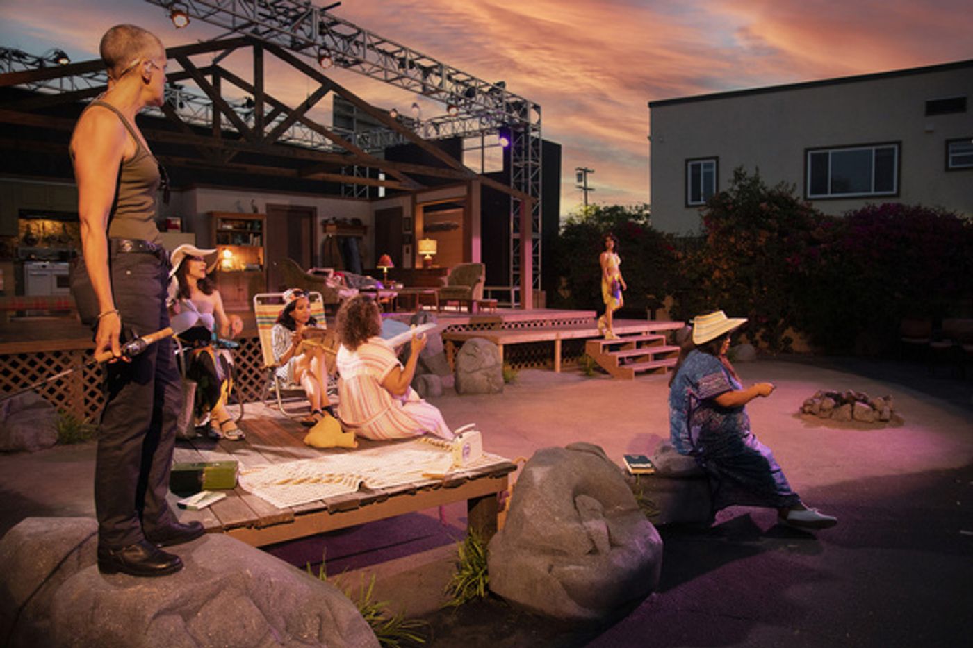 Photos: 40th Anniversary Production Of LAST SUMMER AT BLUEFISH COVE Now Open On Fountain Theatre Outdoor Stage  Image