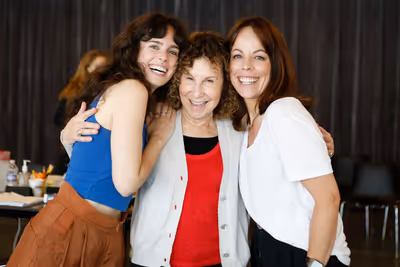 Arielle Goldman, Rhea Perlman and Leslie Rodriguez Kritzer Photo