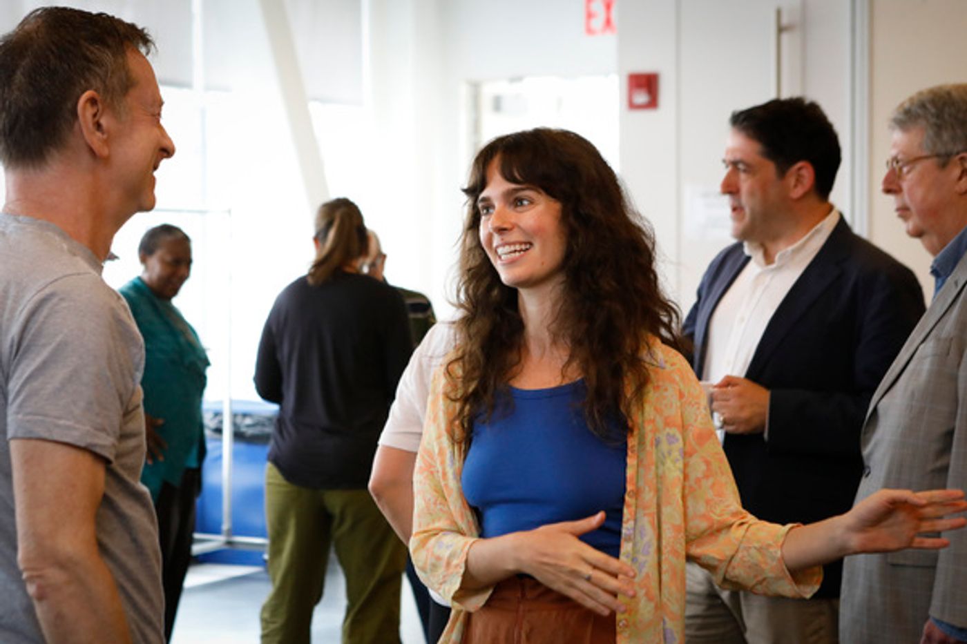 Photos: See Arielle Goldman, Leslie Rodriguez Kritzer & Rhea Perlman in Rehearsals for LET'S CALL HER PATTY Photos: See Arielle Goldman, Leslie Rodriguez Kritzer & Rhea Perlman in Rehearsals for LET'S CALL HER PATTY Image