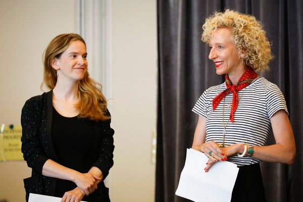 Photos: See Arielle Goldman, Leslie Rodriguez Kritzer & Rhea Perlman in Rehearsals for LET'S CALL HER PATTY — photo 6 of 12