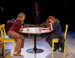 Judy Greer and Caroline Neff with (back) Nicole Scimeca @ BroadwayWorld Judy Greer and Caroline Neff with (back) Nicole Scimeca Photo