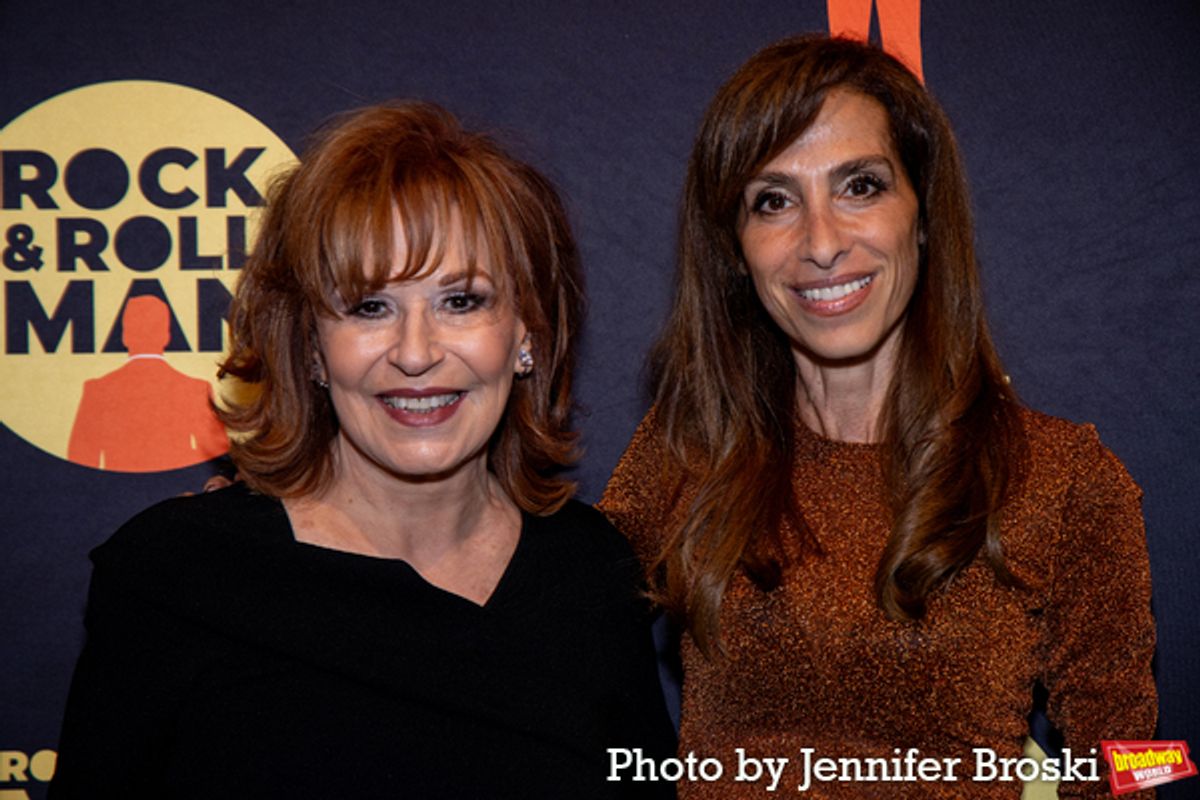 Joy Behar, Rose Caiola at 