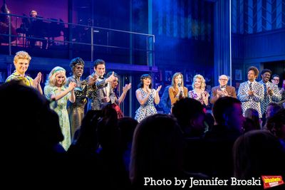 Rose Caiola and the cast of ROCK & ROLL MAN Photo