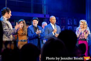 Constantine Maroulis, Rose Caiola, Gary Kupper, Mayor Eric Adams Photo