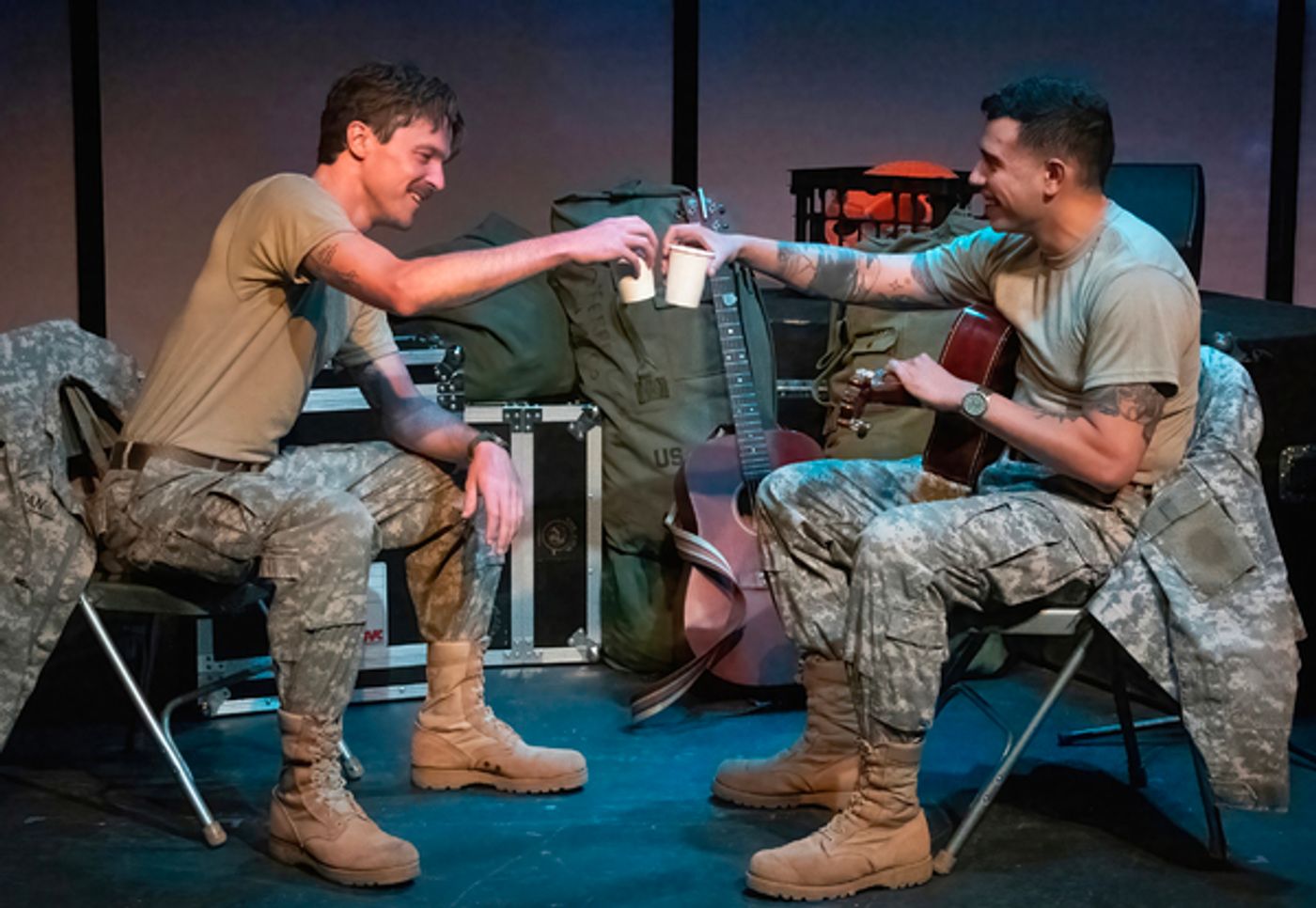 Photos: First Look At SOUND OF THE GUNS At Firehouse Theatre  Image