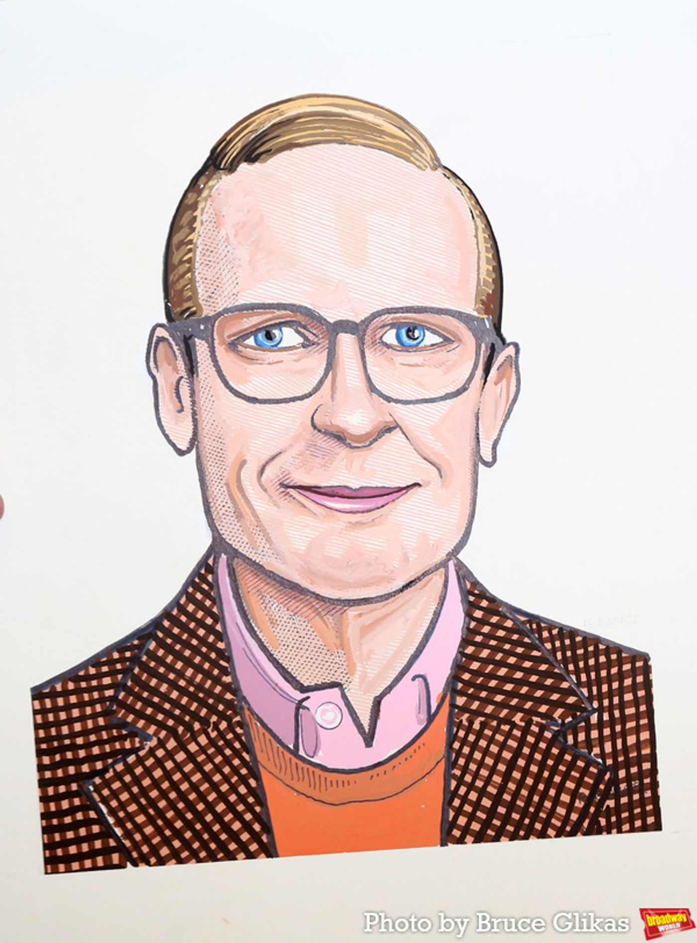 Photos: Manhattan Theatre Club's Barry Grove Receives Portrait at Sardi's  Image