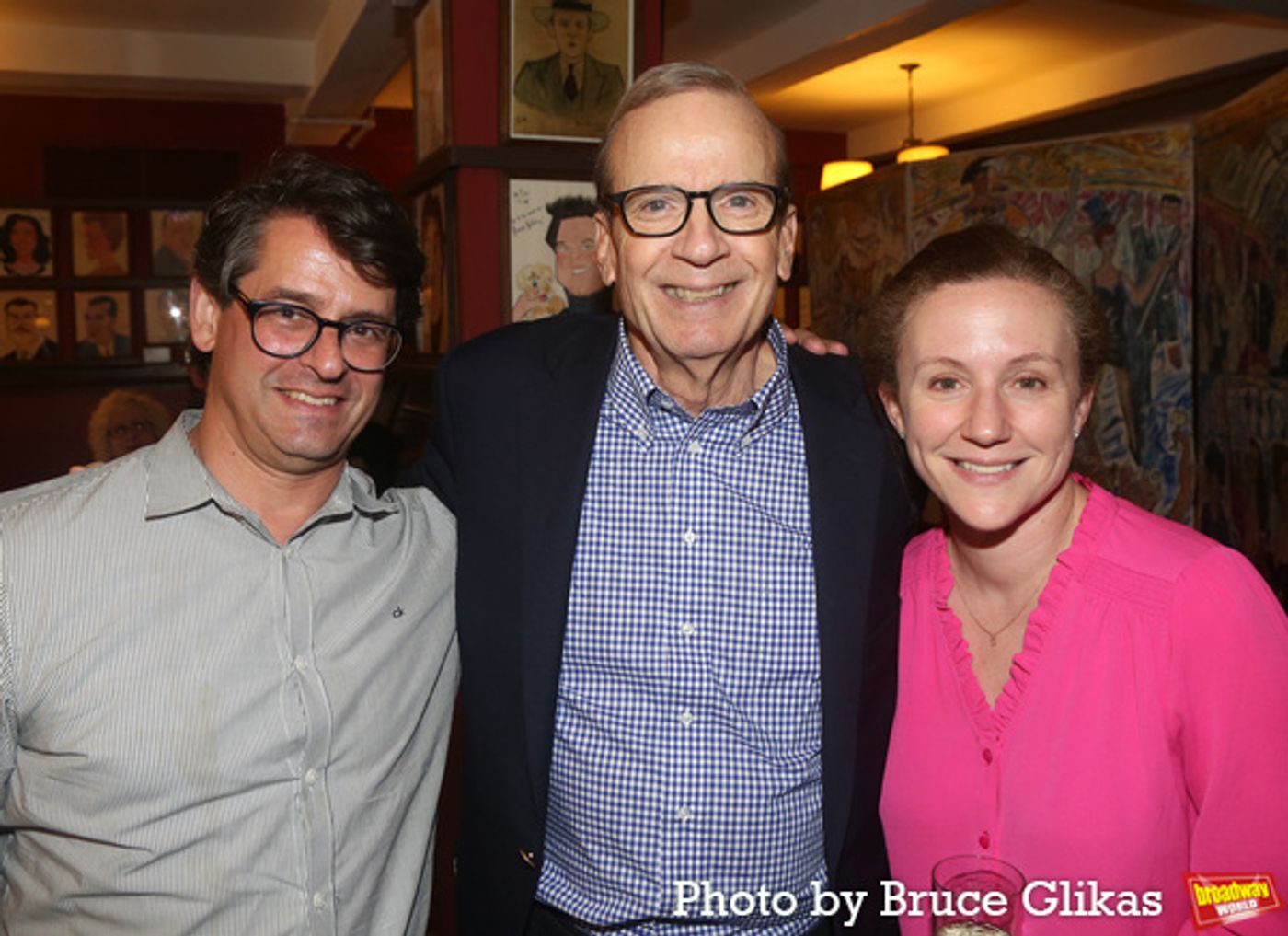 Photos: Manhattan Theatre Club's Barry Grove Receives Portrait at Sardi's  Image