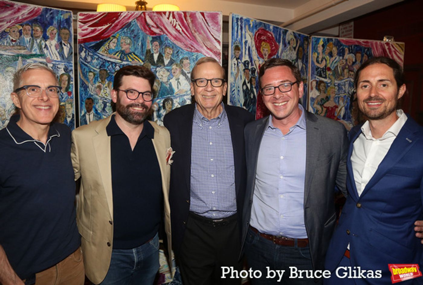 Photos: Manhattan Theatre Club's Barry Grove Receives Portrait at Sardi's  Image