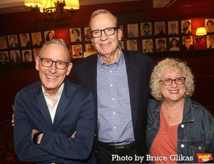 Chris Boneau, Barry Grove and Debra Waxman Photo