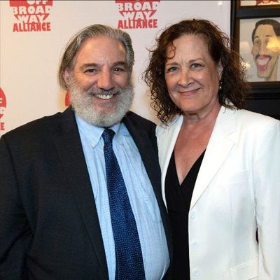 Peter Breger with Karen Ziemba Photo