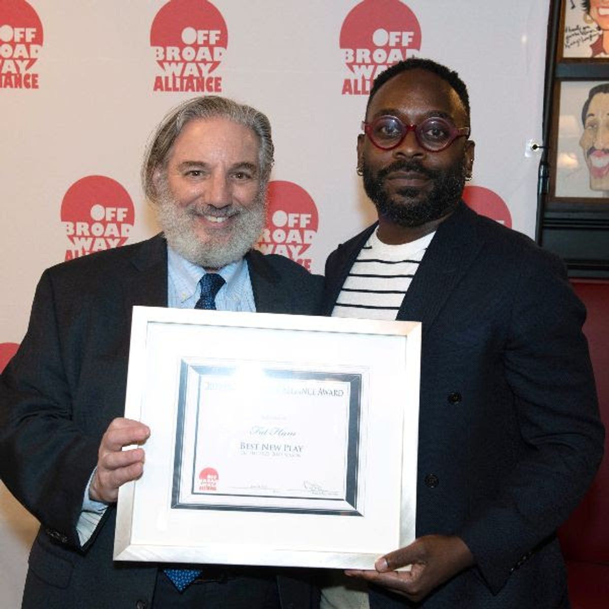 Peter Breger with James Ijames at 