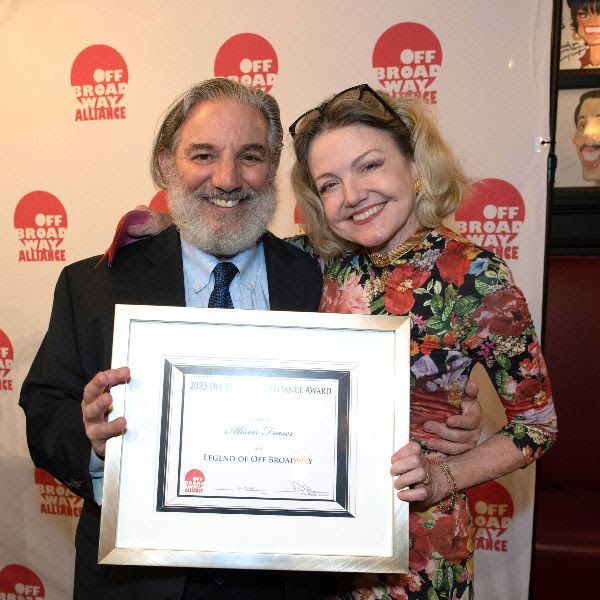 Peter Breger with Alison Fraser Photo