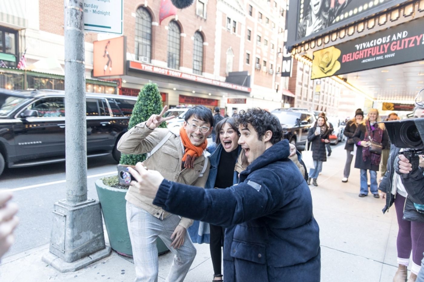 Video: Watch Lea Michele & Darren Criss Bring Back a GLEE Cover in CARPOOL KARAOKE  Image