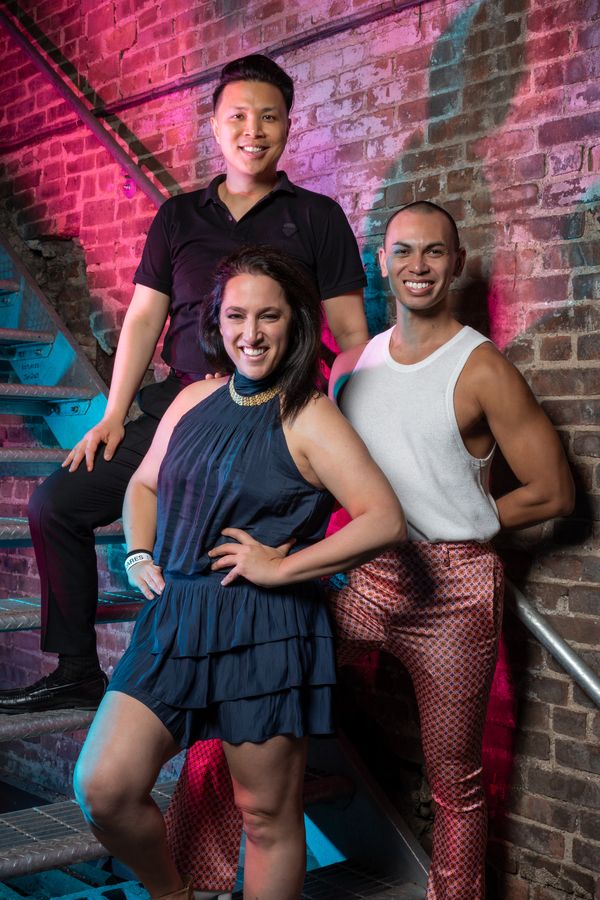 Jonathan Lee, Laya Barak and Kellen Stancil Photo