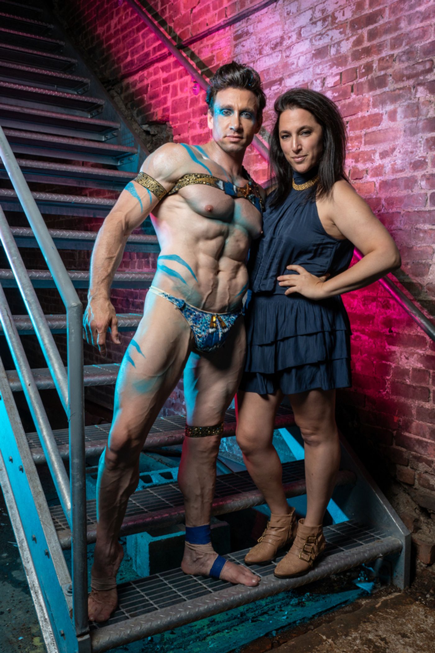 Exclusive: Stars Pose Backstage at Broadway Bares: Pleasure Park Exclusive: Stars Pose Backstage at Broadway Bares: Pleasure Park Image