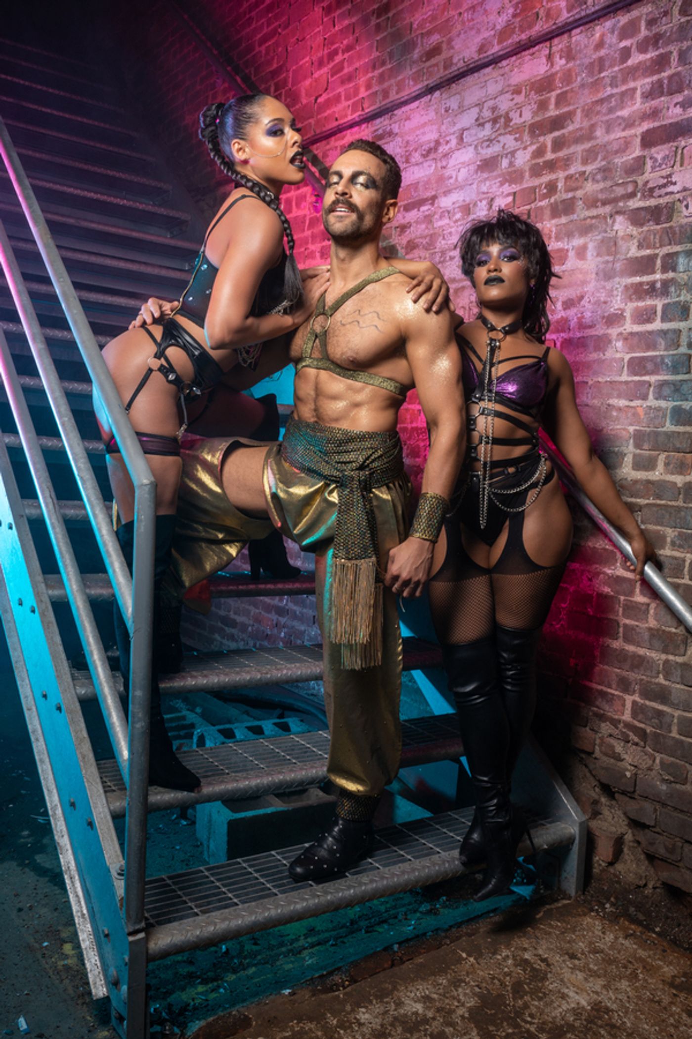 Exclusive: Stars Pose Backstage at Broadway Bares: Pleasure Park Exclusive: Stars Pose Backstage at Broadway Bares: Pleasure Park Image