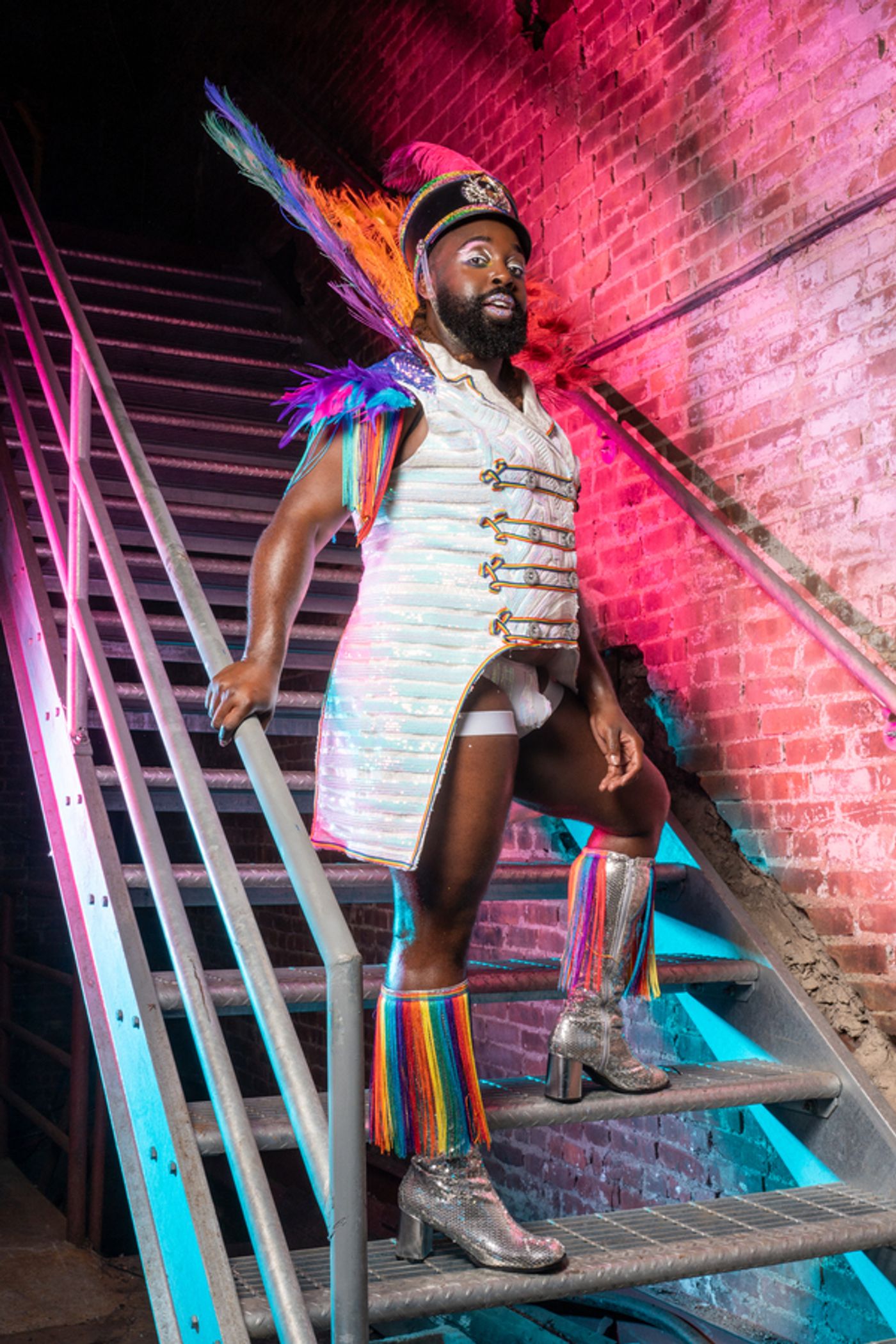 Exclusive: Stars Pose Backstage at Broadway Bares: Pleasure Park  Image