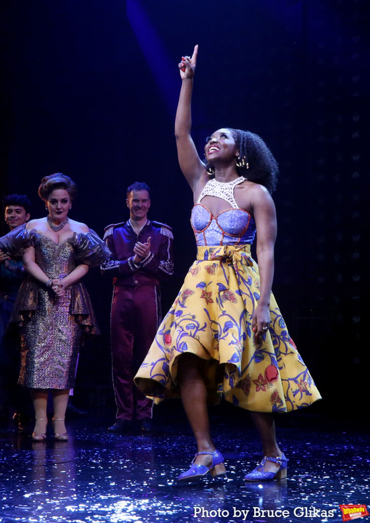 Jennifer Simard, Ryan Steele and Aisha Jackson at 