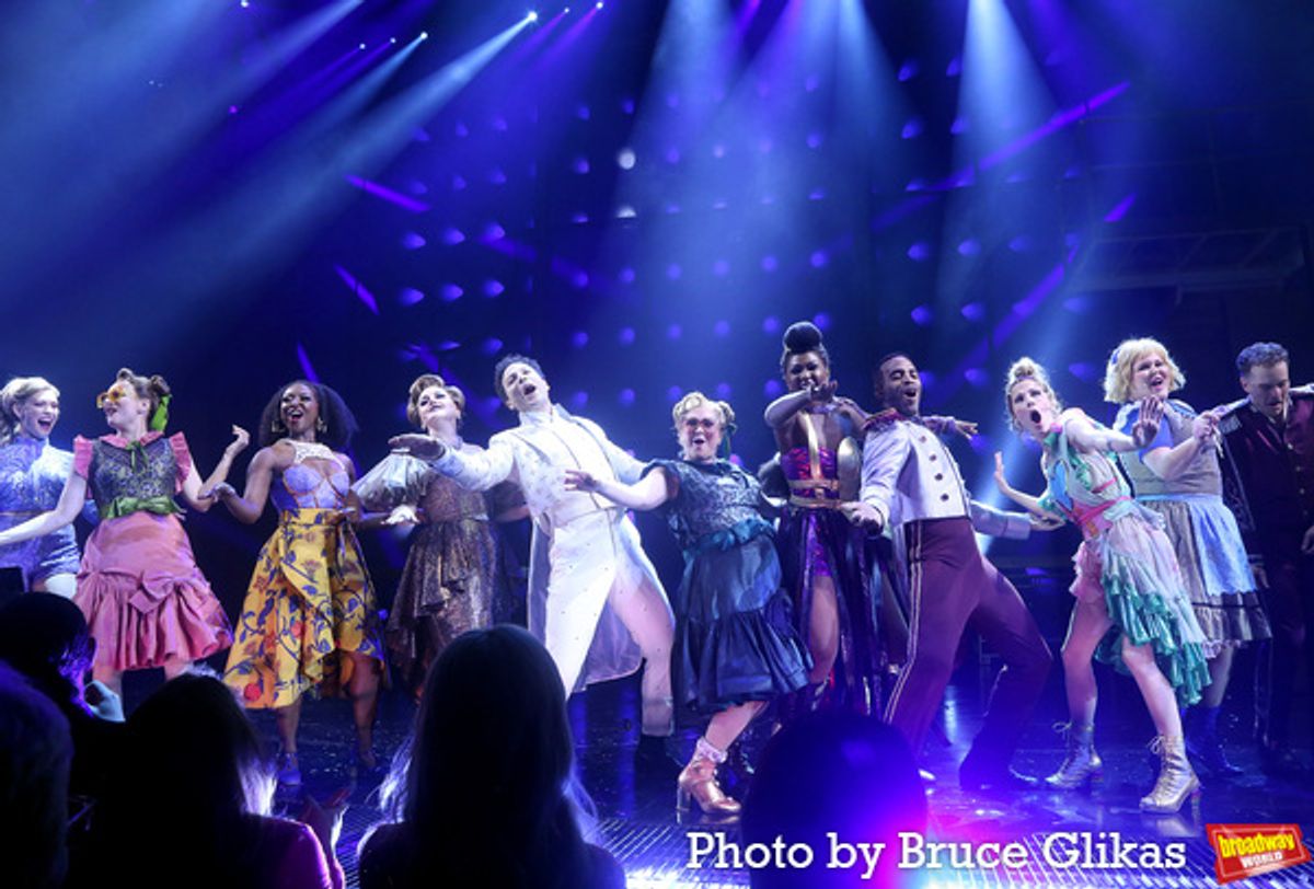 Briga Heelan, Tess Soltau, Aisha Jackson, Jennifer Simard, Justin Guarini, Amy Hillner Larsen, Gabrielle Beckford, Stephen Scott Wormley, Morgan Whitley, Ryah Nixon and Ryan Steele at 