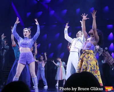 Briga Heelan, Justin Guarini and Aisha Jackson Photo