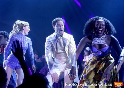 Briga Heelan, Justin Guarini and Aisha Jackson Photo