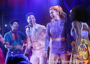 Nathan Levy, Justin Guarini, Briga Heelan and Aisha Jackson @ BroadwayWorld Nathan Levy, Justin Guarini, Briga Heelan and Aisha Jackson Photo