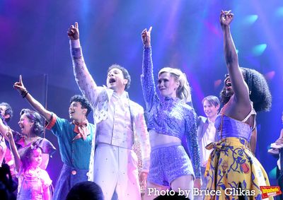 Ashley Chiu, Nathan Levy, Briga Heelan, Justin Guarini and Aisha Jackson Photo