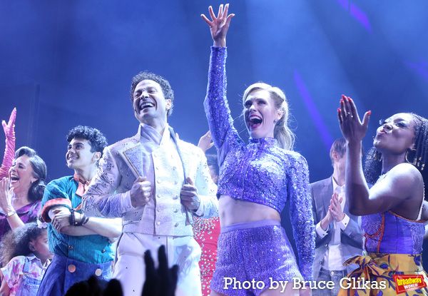 Ashley Chiu, Nathan Levy, Justin Guarini, Briga Heelan and Aisha Jackson Photo