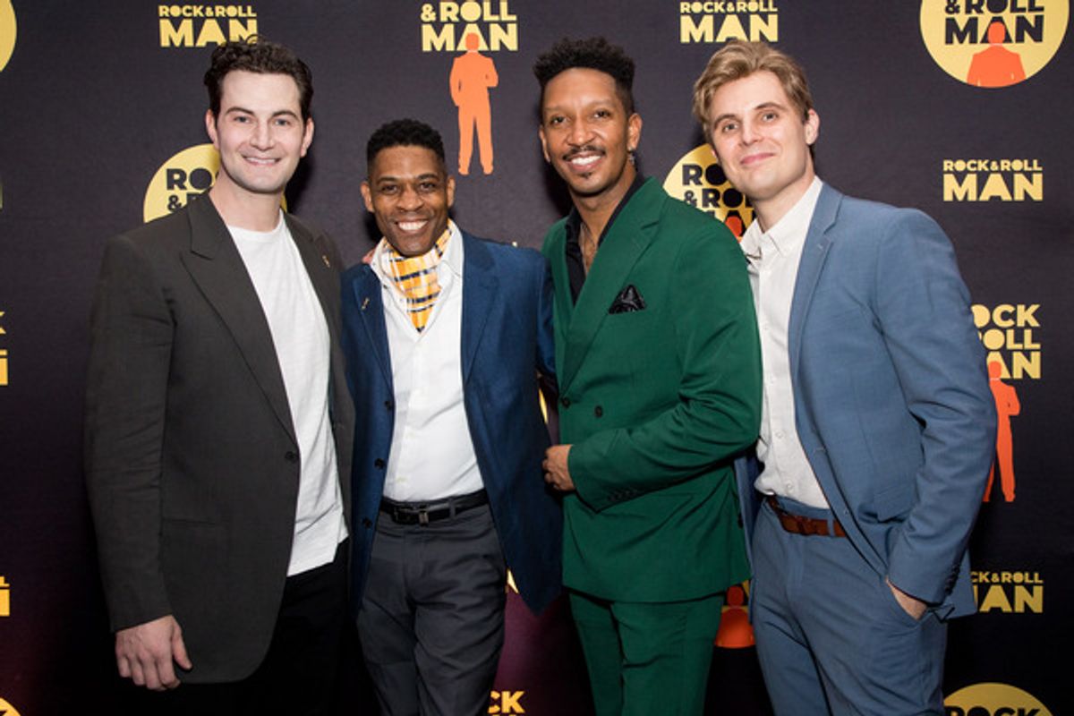 Andy Christopher, Matthew S. Morgan, AJ Davis, and Dominique Scott