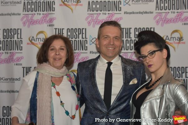 Donna Trinkoff (AMAS Musical Theatre Artistic Producer), Jim Kierstead and Rachel Kle Photo